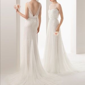 UGO by Rosa Clara beaded wedding gown